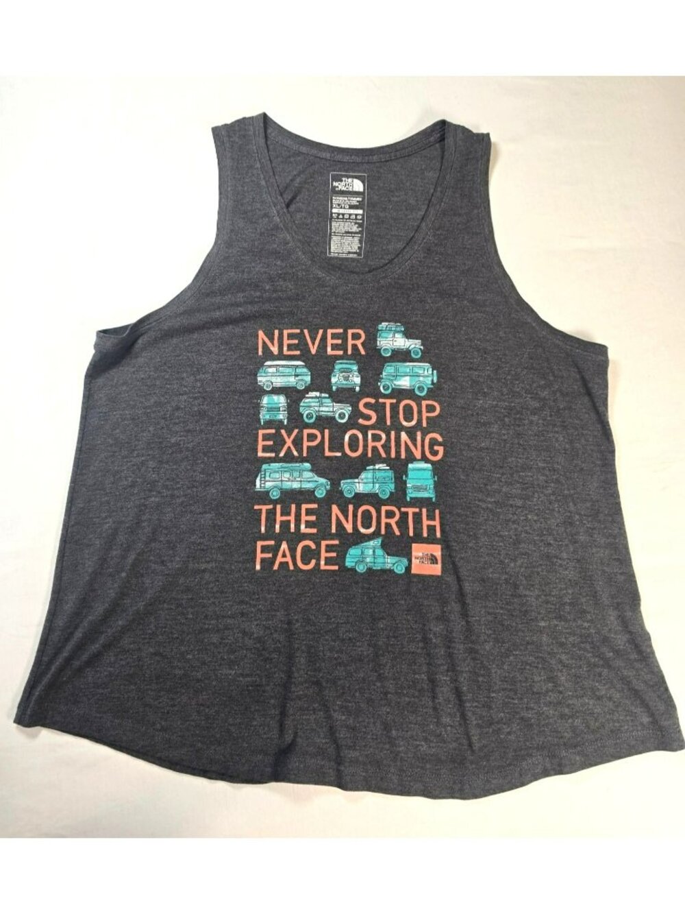 The North Face Never Stop Exploring Gorpcore Athleisure Tank Top Womens Size XL